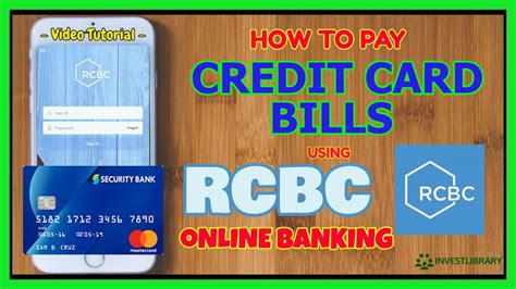how to pay rcbc credit card|How to Pay for Credit Card in the PH: 7 Payment .